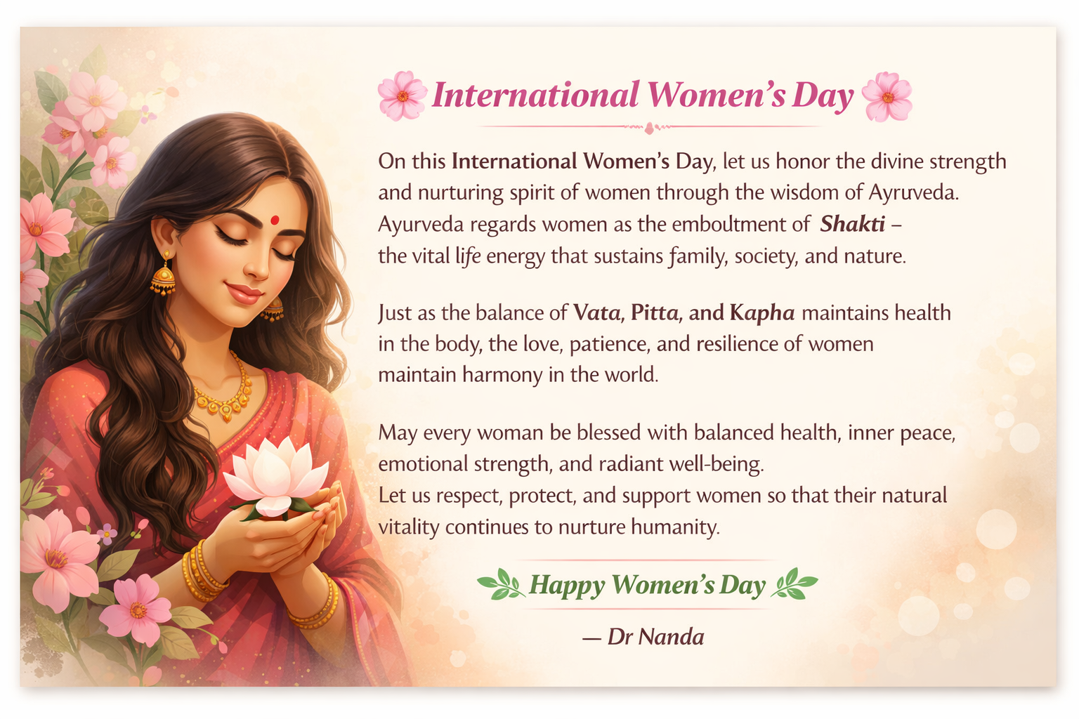 Women's Day Card